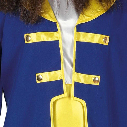 Blue-Yellow - Side - Fiestas Guirca Mens Monstrous Enchanted Prince Costume Set