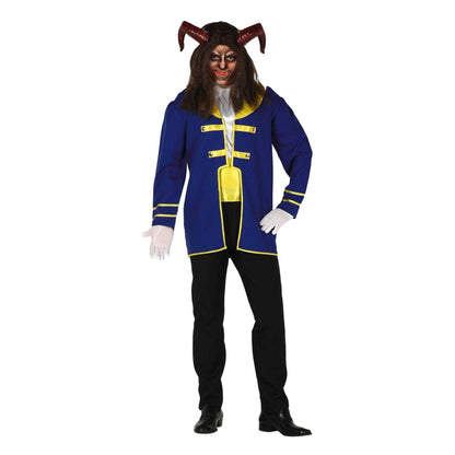 Blue-Yellow - Front - Fiestas Guirca Mens Monstrous Enchanted Prince Costume Set