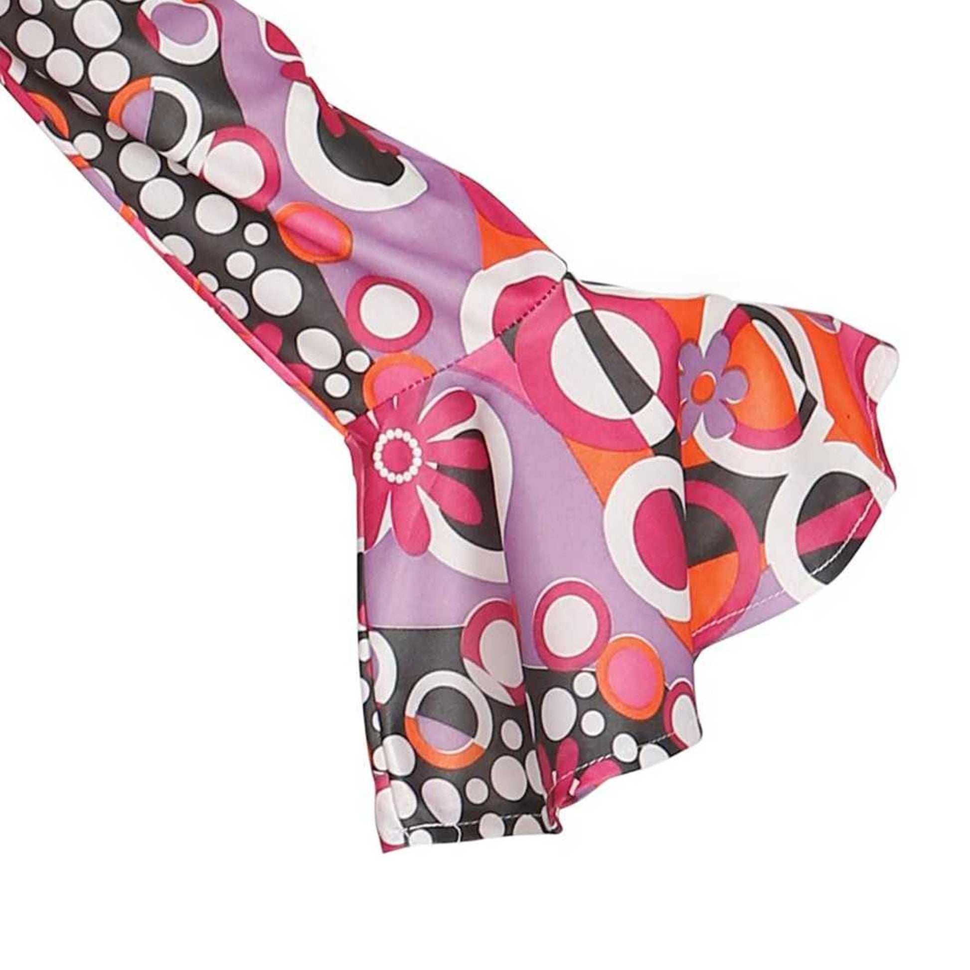 Multicoloured - Side - Fiestas Guirca Womens-Ladies Disco Night Costume Set
