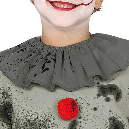 Grey-Red - Side - Fiestas Guirca Boys Bad Clown Costume