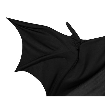 Black - Side - Fiestas Guirca Childrens-Kids Bat Costume