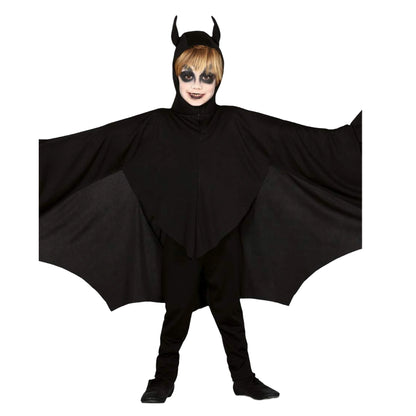 Black - Front - Fiestas Guirca Childrens-Kids Bat Costume