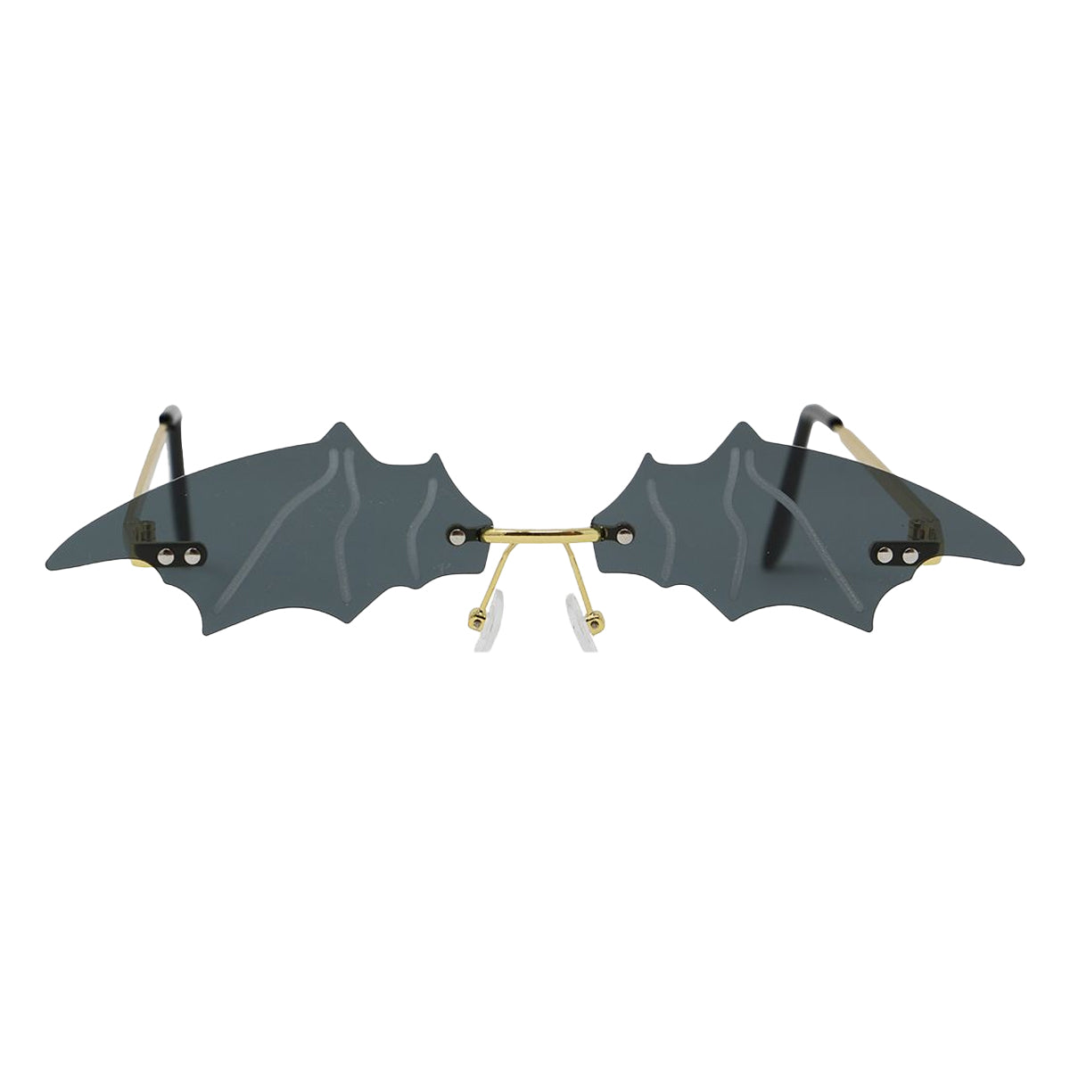 Black - Side - Fiestas Guirca Unisex Adult Bat Costume Accessory