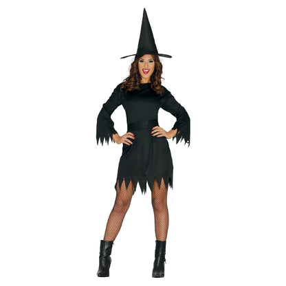 Black - Front - Fiestas Guirca Womens-Ladies Mystical Witch Costume Set