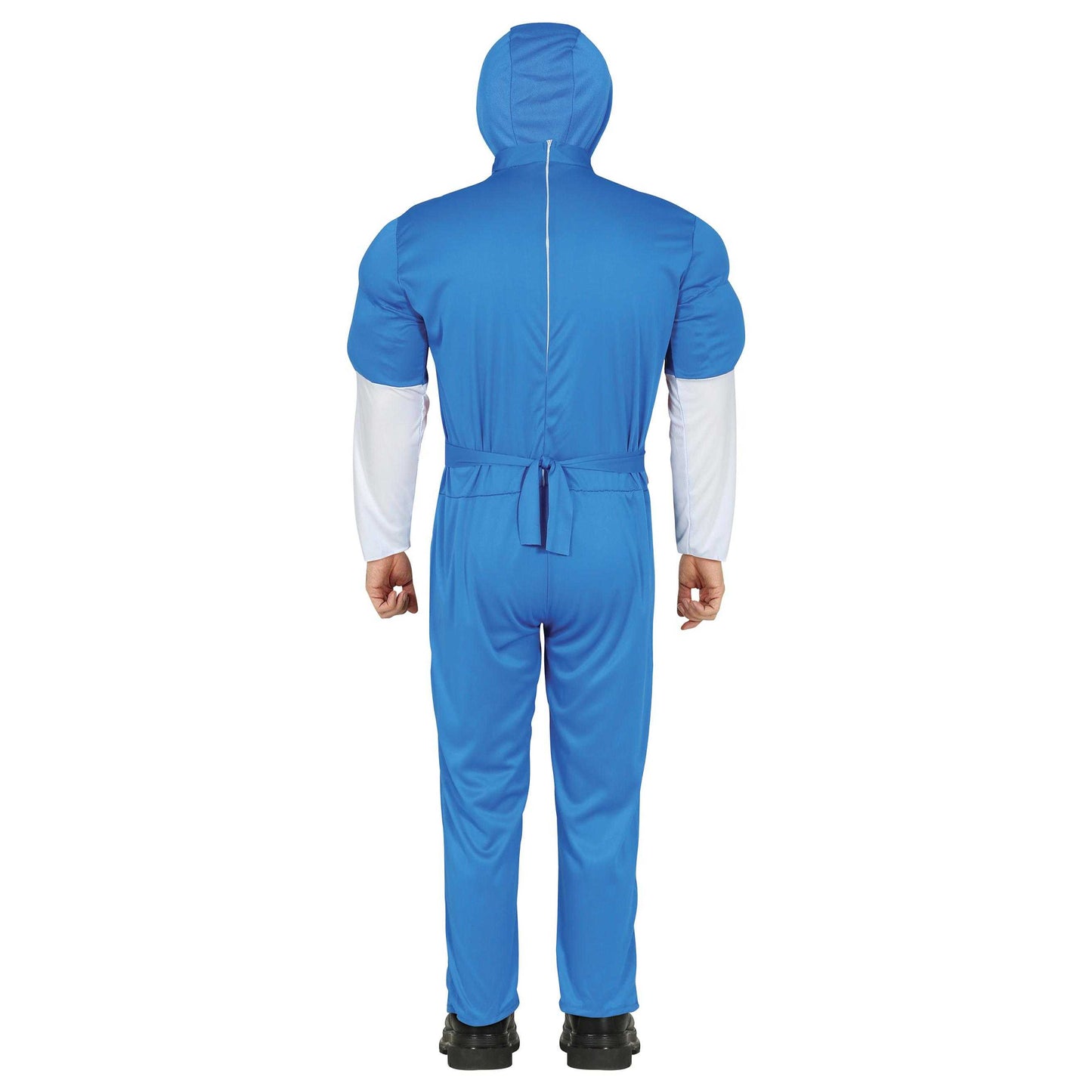 Blue-Red - Back - Fiestas Guirca Mens Captain Vodka Costume Set