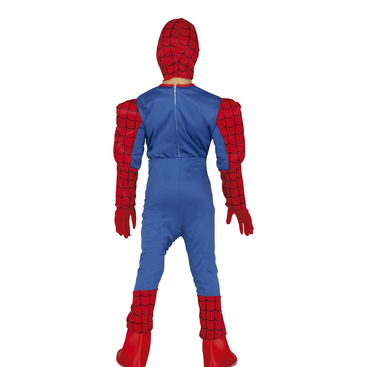 Red-Blue - Back - Fiestas Guirca Boys Superhero Costume Set