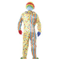 Yellow-Multicoloured - Back - Fiestas Guirca Mens Clown Costume