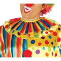 Yellow-Multicoloured - Side - Fiestas Guirca Mens Clown Costume