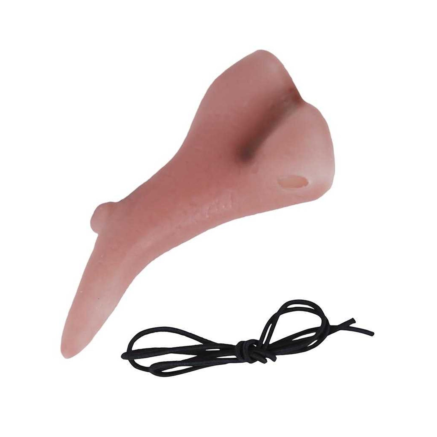 Beige - Back - Fiestas Guirca Womens-Ladies Latex Witch Fake Nose