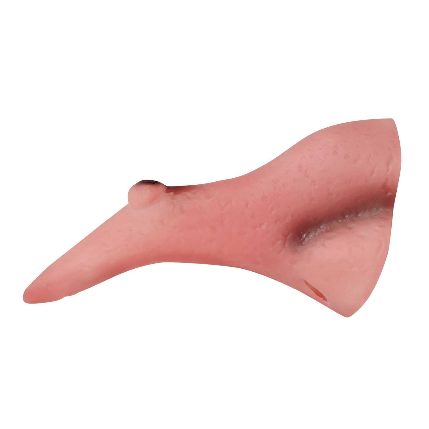 Beige - Side - Fiestas Guirca Womens-Ladies Latex Witch Fake Nose