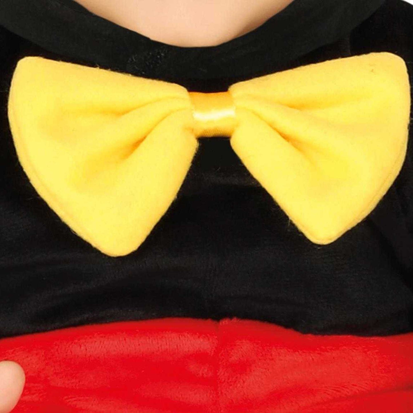 Black-Red - Side - Fiestas Guirca Baby Mouse Costume Set