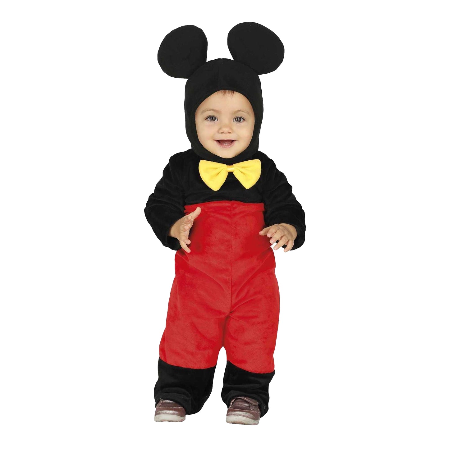 Black-Red - Front - Fiestas Guirca Baby Mouse Costume Set