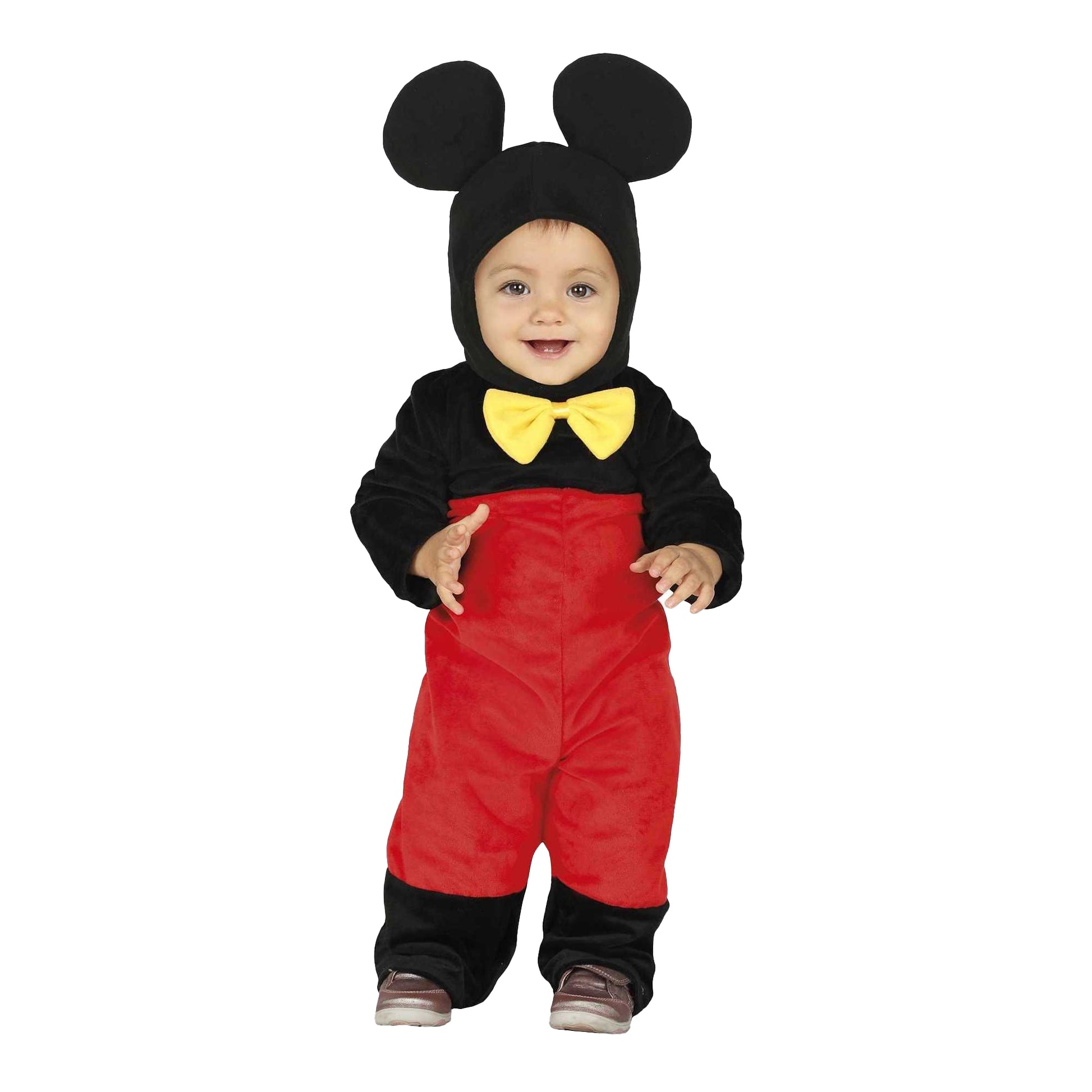Black-Red - Front - Fiestas Guirca Baby Mouse Costume Set