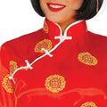 Black-Red - Side - Fiestas Guirca Womens-Ladies Chinese Costume Set