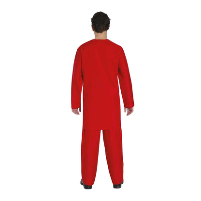 Red - Back - Fiestas Guirca Boys Mr Smile Costume Set