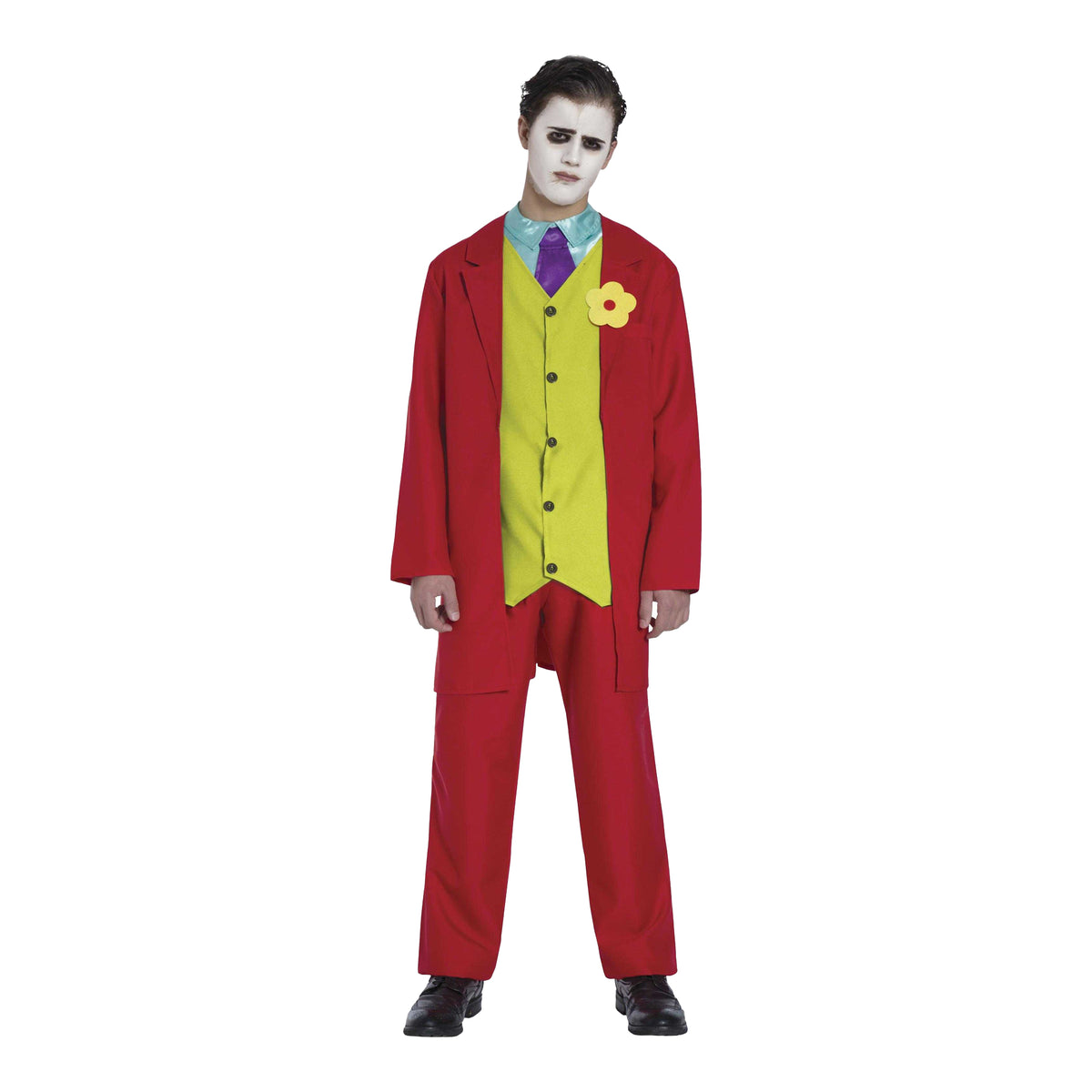 Red - Front - Fiestas Guirca Boys Mr Smile Costume Set
