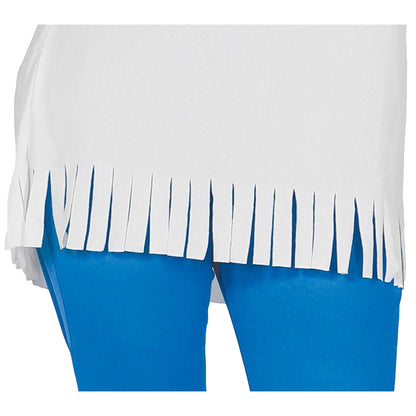 Blue-White - Lifestyle - Fiestas Guirca Womens-Ladies Dwarf Costume Set