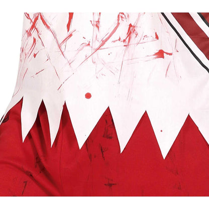 Red-White - Lifestyle - Fiestas Guirca Mens Zombie Rugby Costume Set