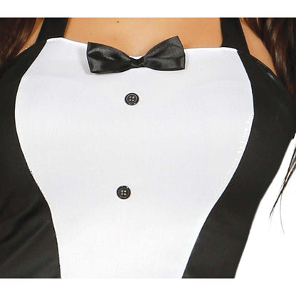 White-Black - Lifestyle - Fiestas Guirca Womens-Ladies Sexy Bunny Costume Set