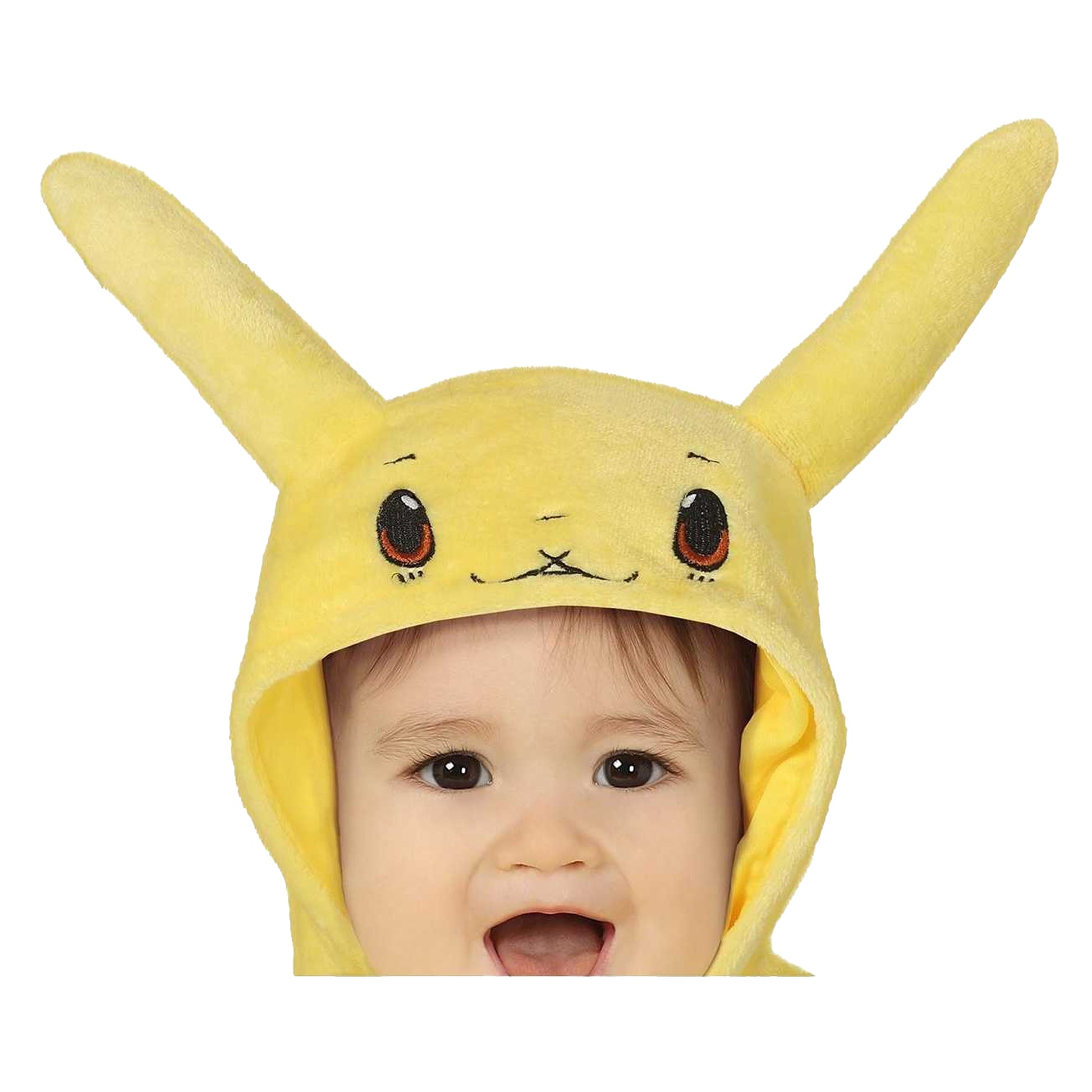 Yellow-Brown - Back - Fiestas Guirca Baby Electric Chinchilla Costume Set