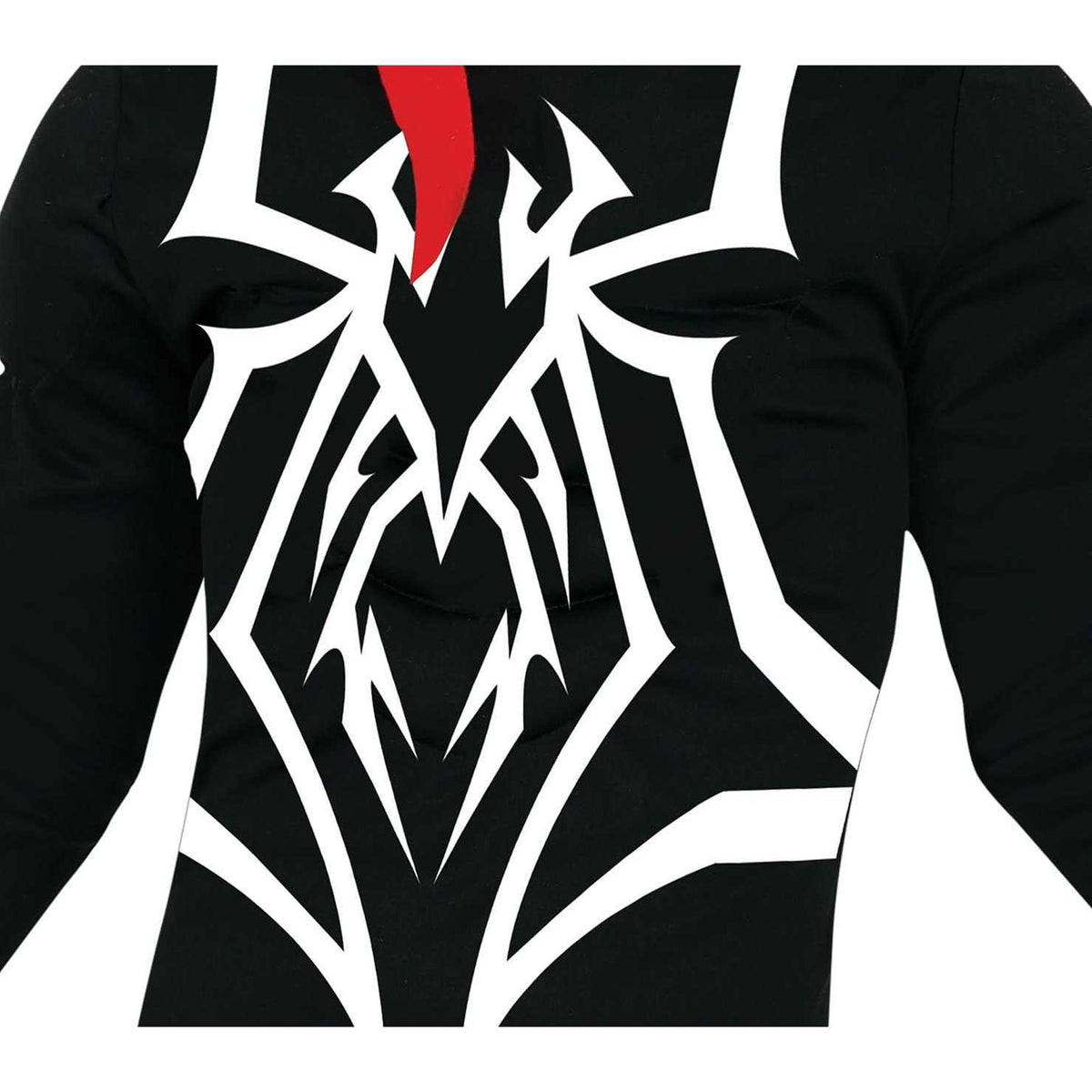 Black-White - Side - Fiestas Guirca Boys Supervillain Costume Set
