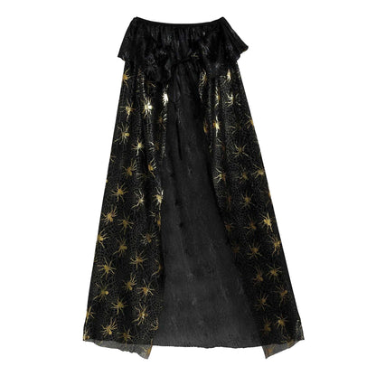 Black - Side - Fiestas Guirca Unisex Adult Costume Accessory Set