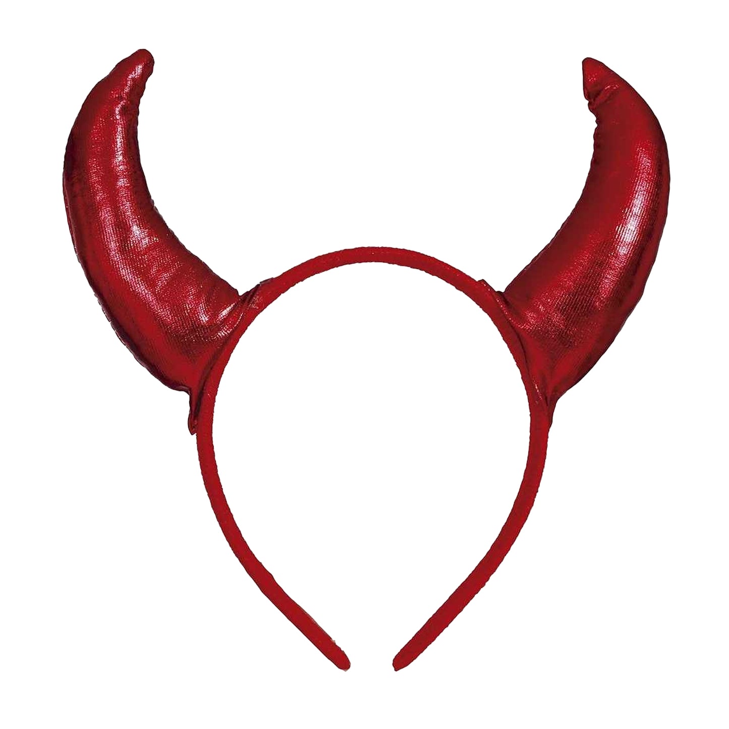 Red - Front - Fiestas Guirca Womens-Ladies Devil Horns Headband