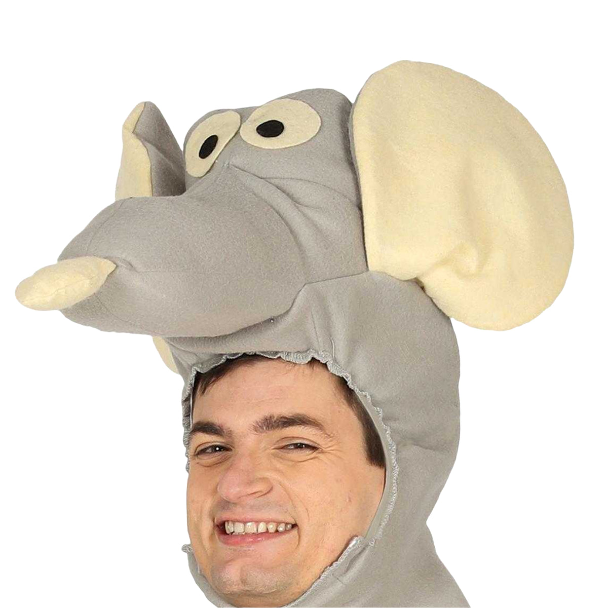 Grey - Side - Fiestas Guirca Unisex Adult Mouse Costume