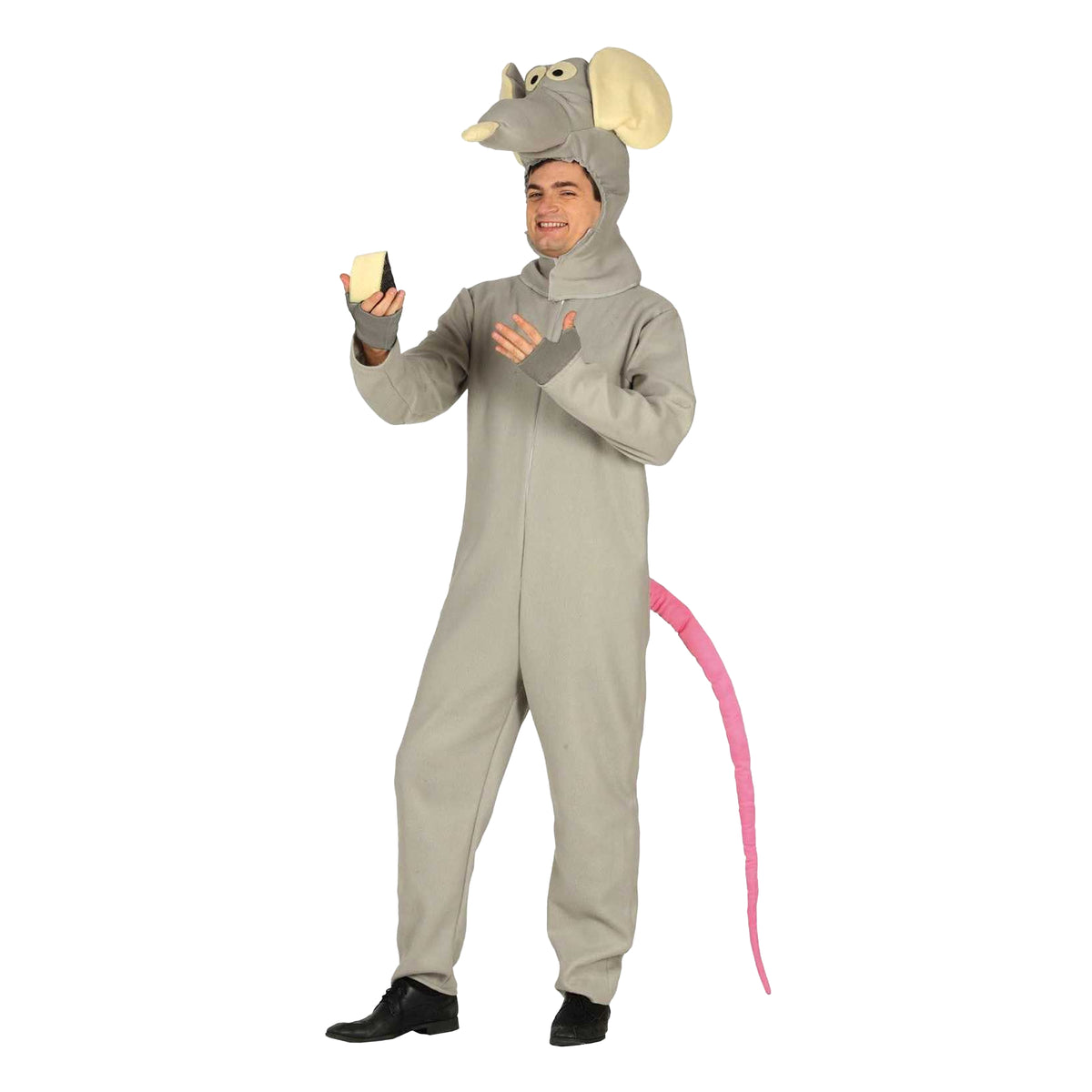 Grey - Front - Fiestas Guirca Unisex Adult Mouse Costume
