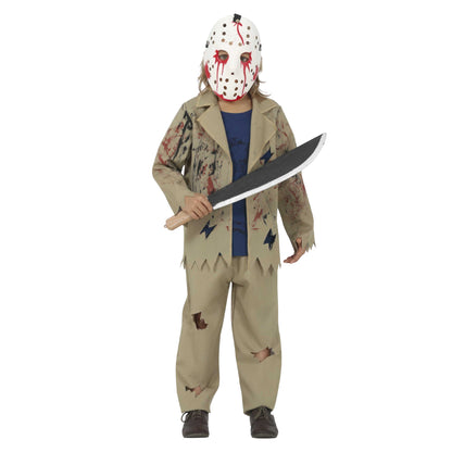 Beige-Blue - Front - Fiestas Guirca Childrens-Kids Jazz Dead Costume Set