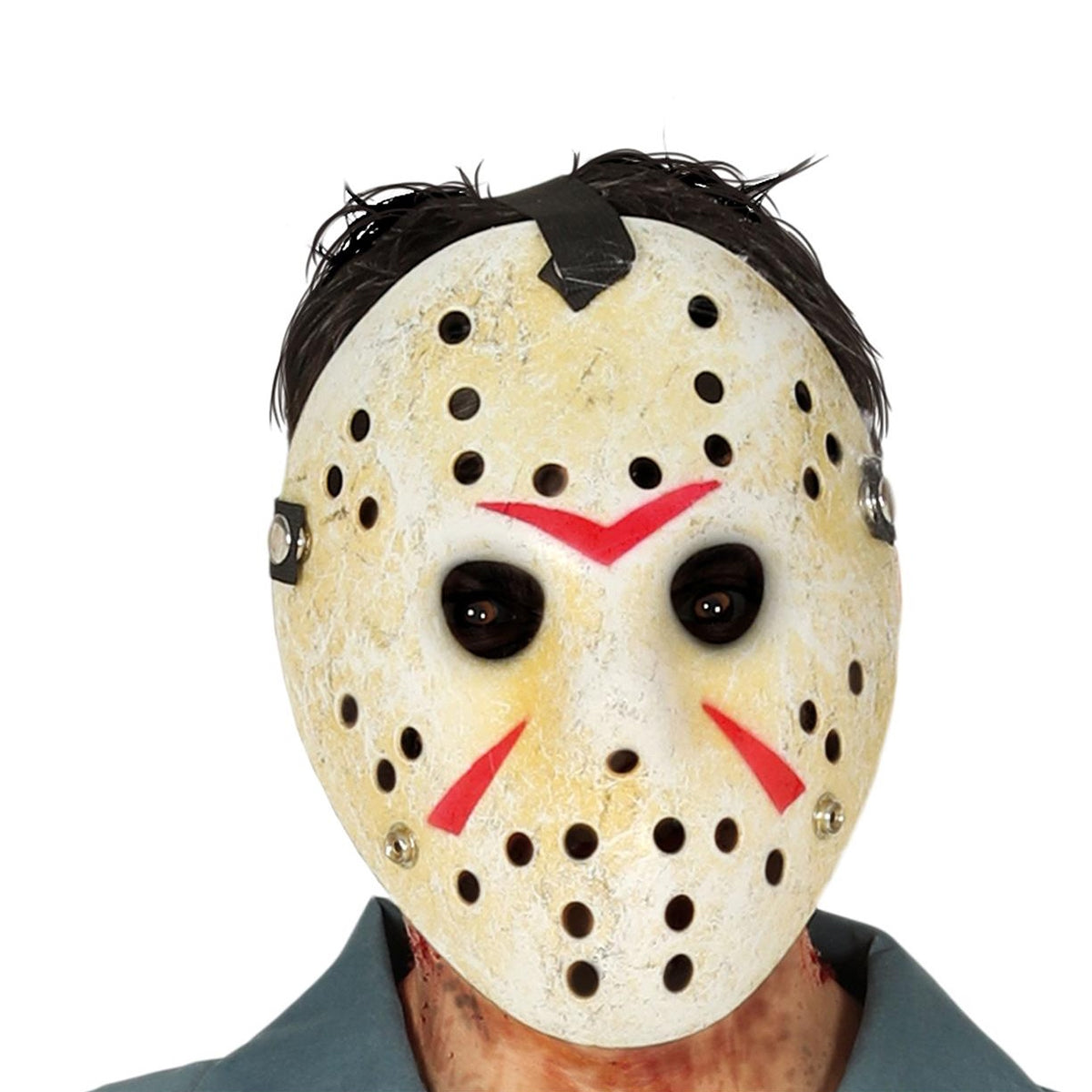 Grey - Side - Fiestas Guirca Mens Psychopatic Costume