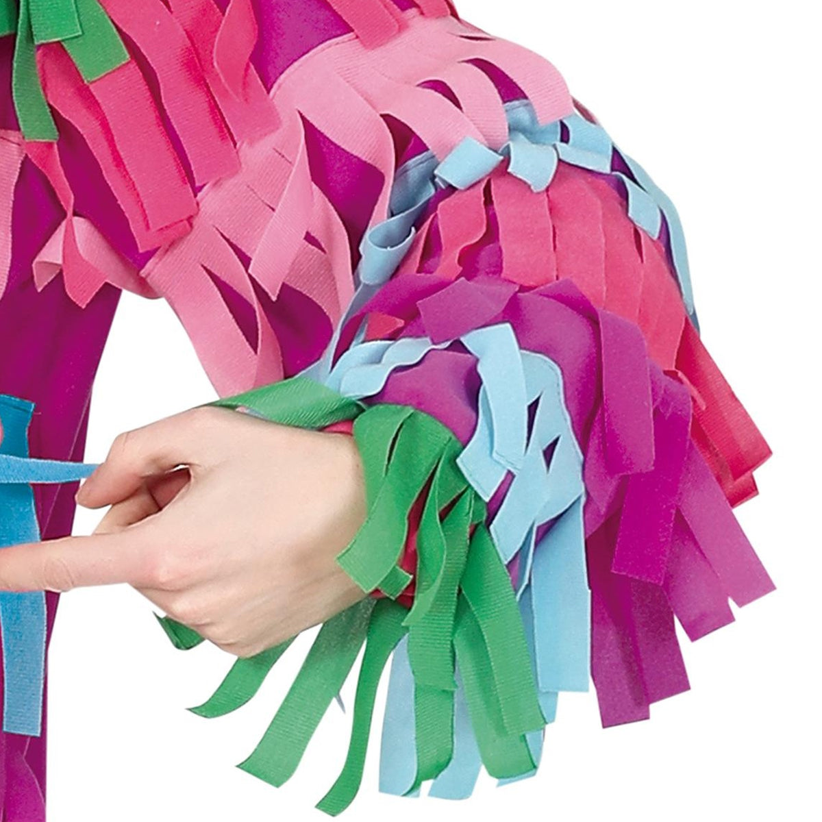 Multicoloured - Pack Shot - Fiestas Guirca Mens Pinata Costume Set