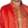 Red-Gold - Lifestyle - Fiestas Guirca Mens India Costume Set