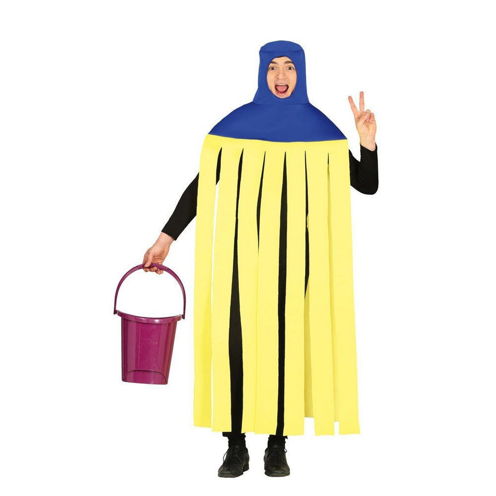 Blue-Yellow - Front - Fiestas Guirca Unisex Adult Mop Costume