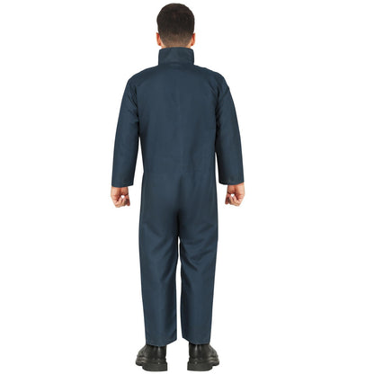Blue - Back - Fiestas Guirca Mens Murderer Costume