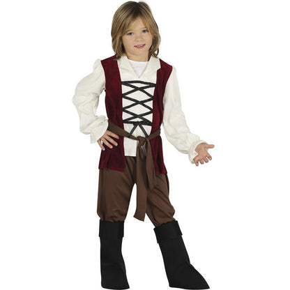 Beige-Brown - Front - Fiestas Guirca Boys Innkeeper Costume Set