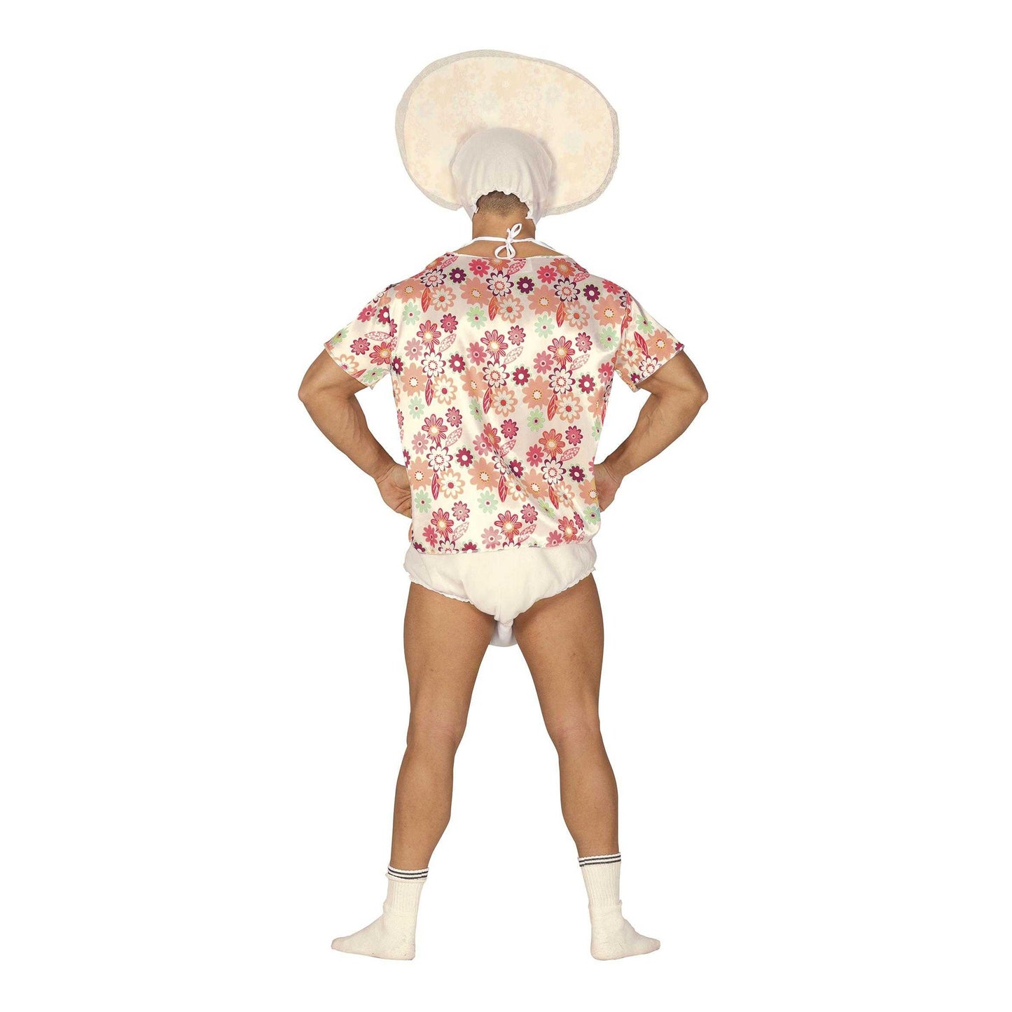 White-Multicoloured - Back - Fiestas Guirca Mens Baby Costume Set