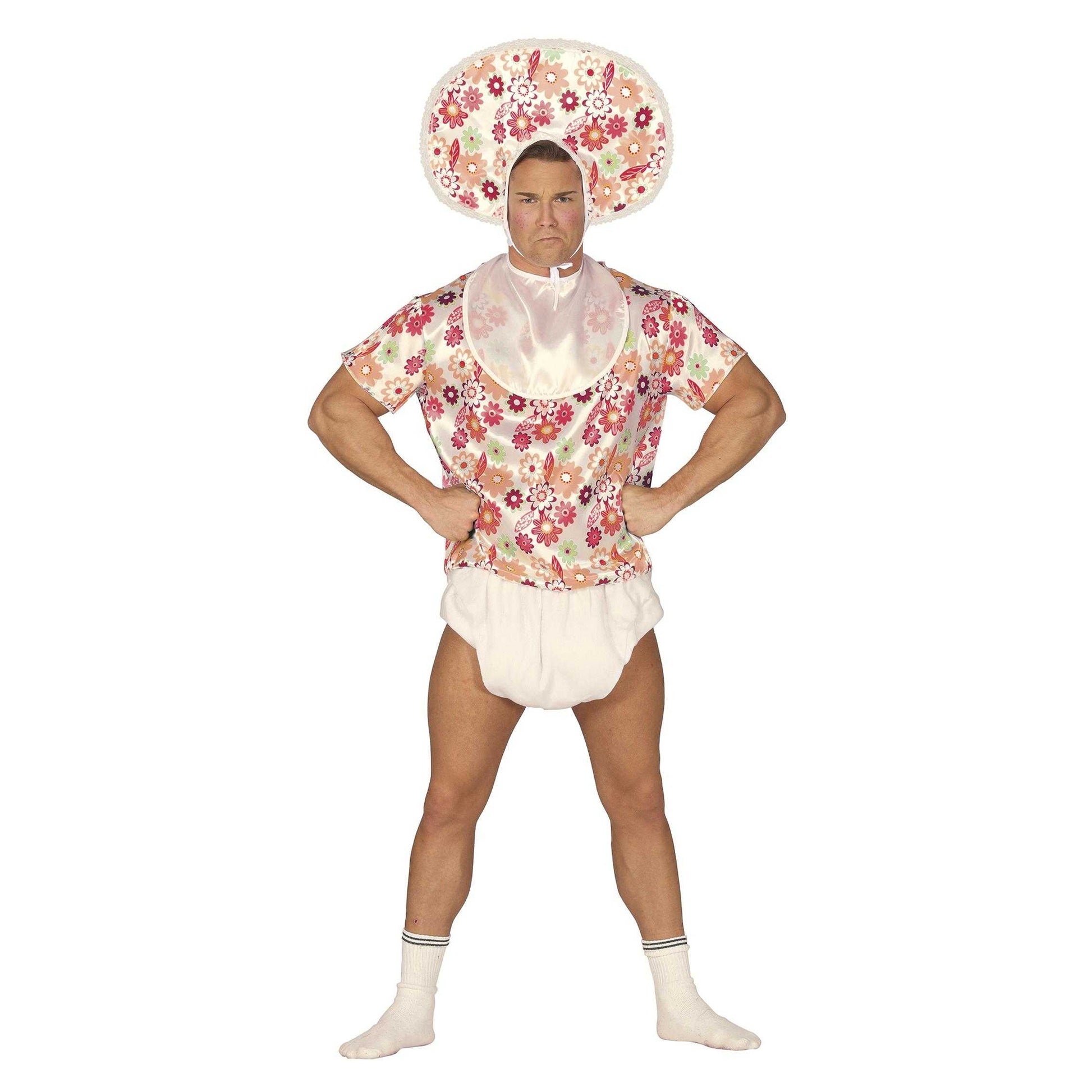 White-Multicoloured - Front - Fiestas Guirca Mens Baby Costume Set