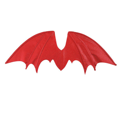 Red - Back - Fiestas Guirca Womens-Ladies Devil Wings