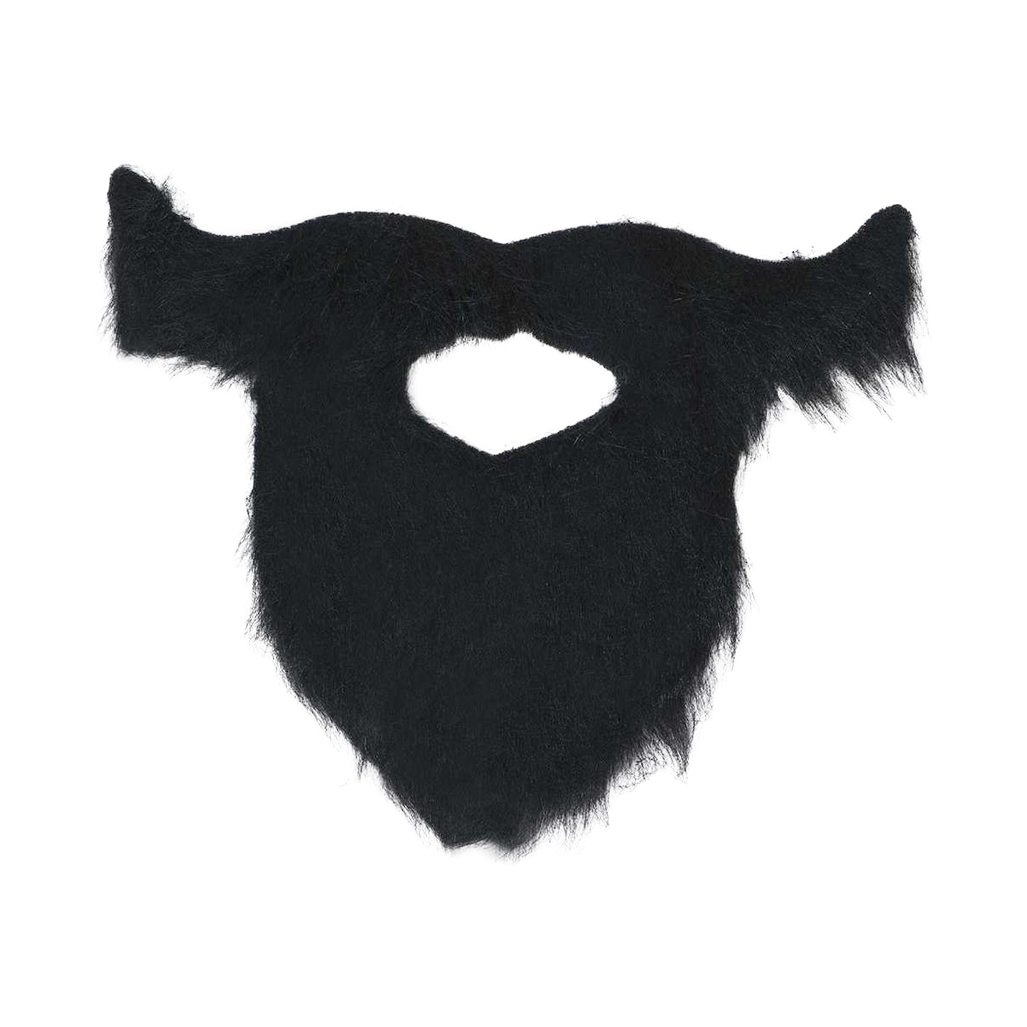 Black - Front - Fiestas Guirca Self Adhesive Beard And Moustache