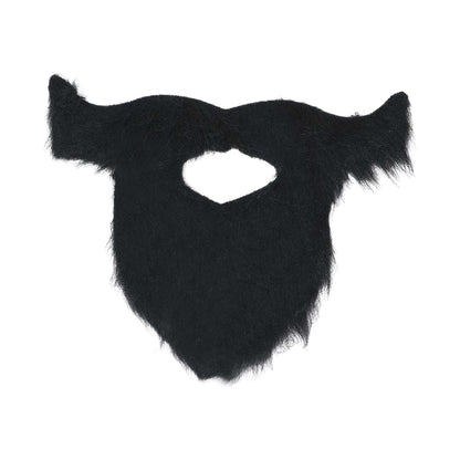 Black - Front - Fiestas Guirca Self Adhesive Beard And Moustache