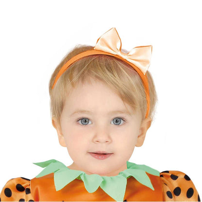Orange-Black - Back - Fiestas Guirca Baby Pretty Pumpkin Costume Dress