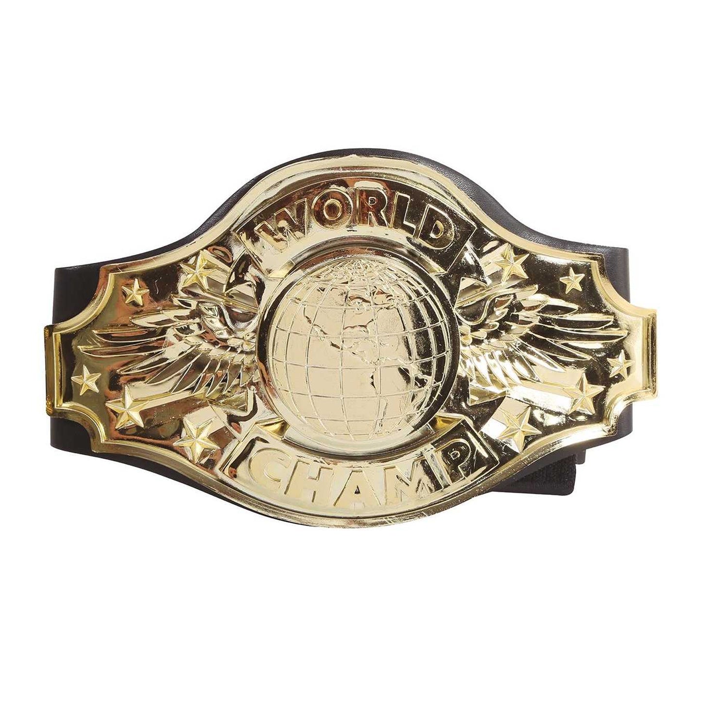 Black-Gold - Back - Fiestas Guirca Boxing Champion Belt