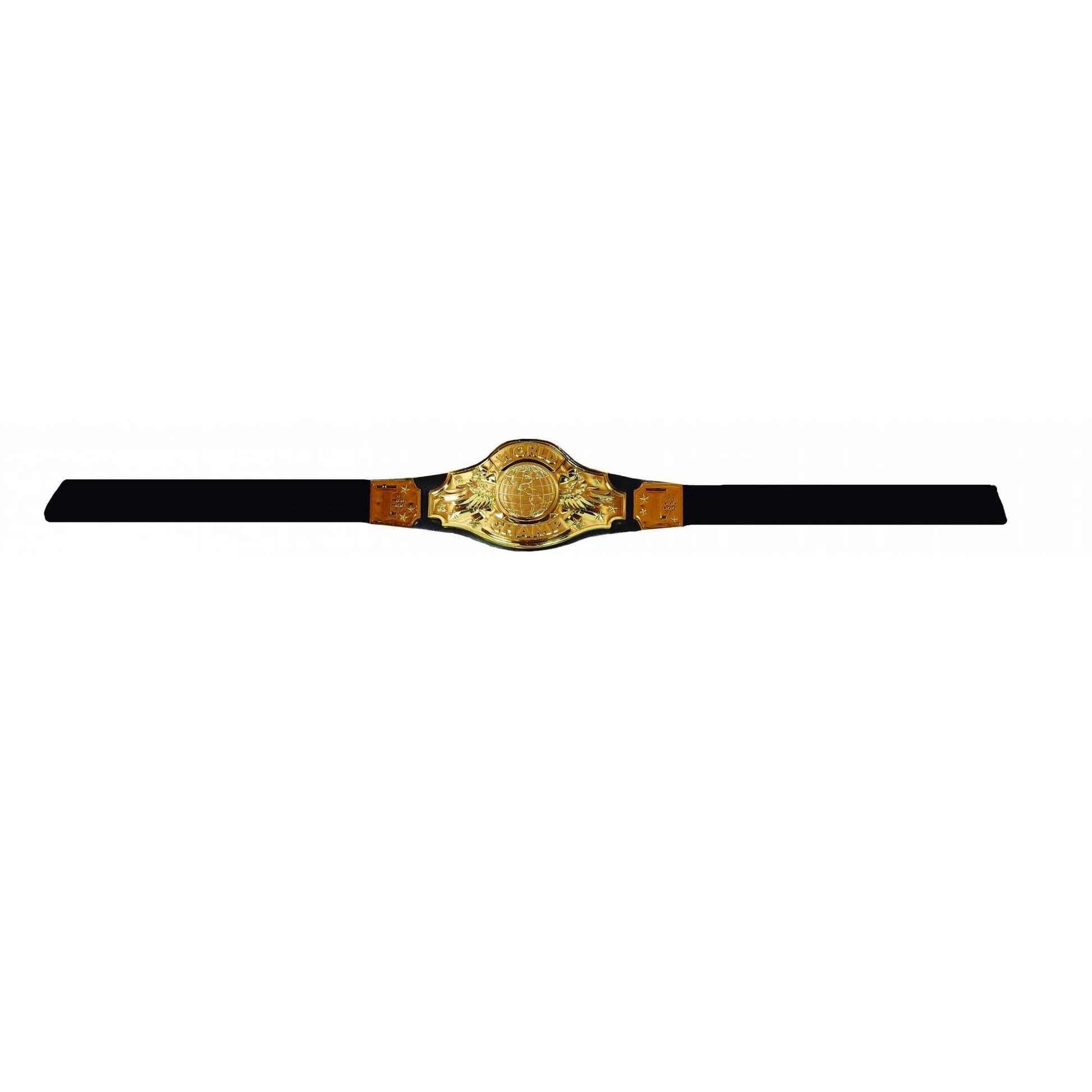 Black-Gold - Front - Fiestas Guirca Boxing Champion Belt