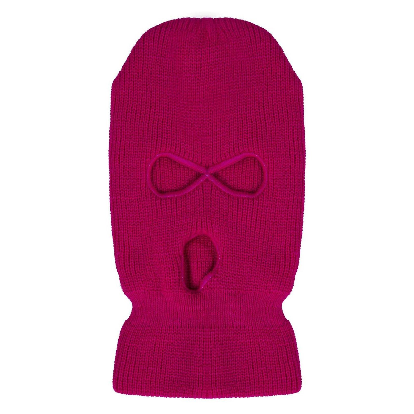 Pink - Front - Fiestas Guirca Unisex Adult Neon Balaclava
