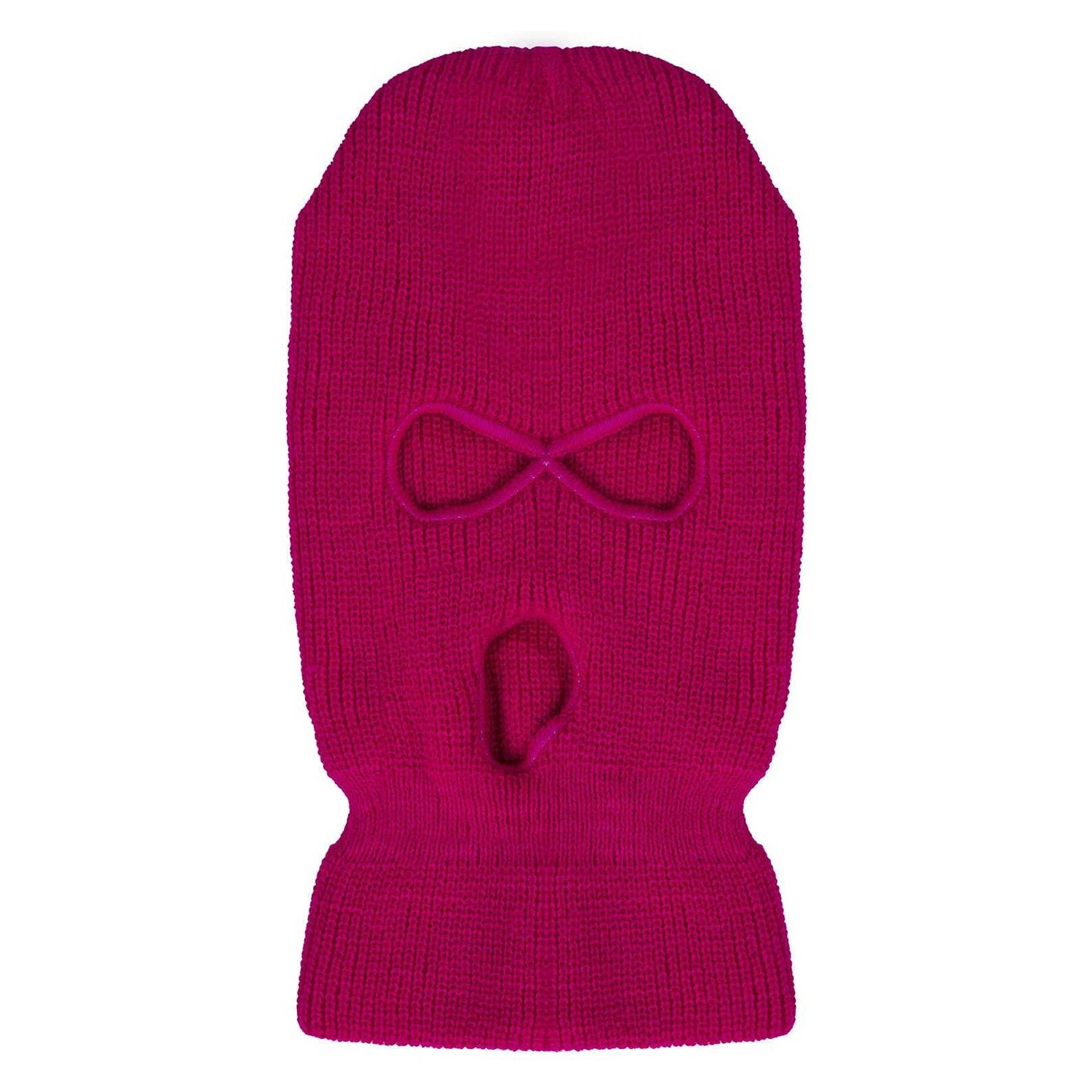 Pink - Front - Fiestas Guirca Unisex Adult Neon Balaclava