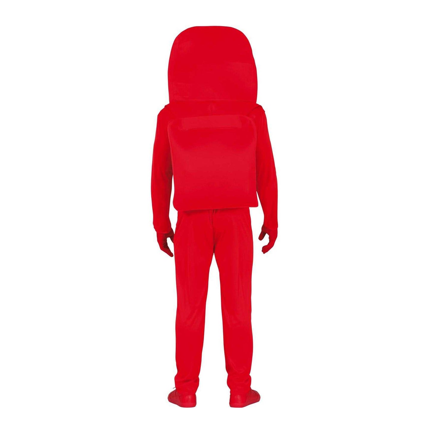 Red - Back - Fiestas Guirca Teen Astronaut Costume Set
