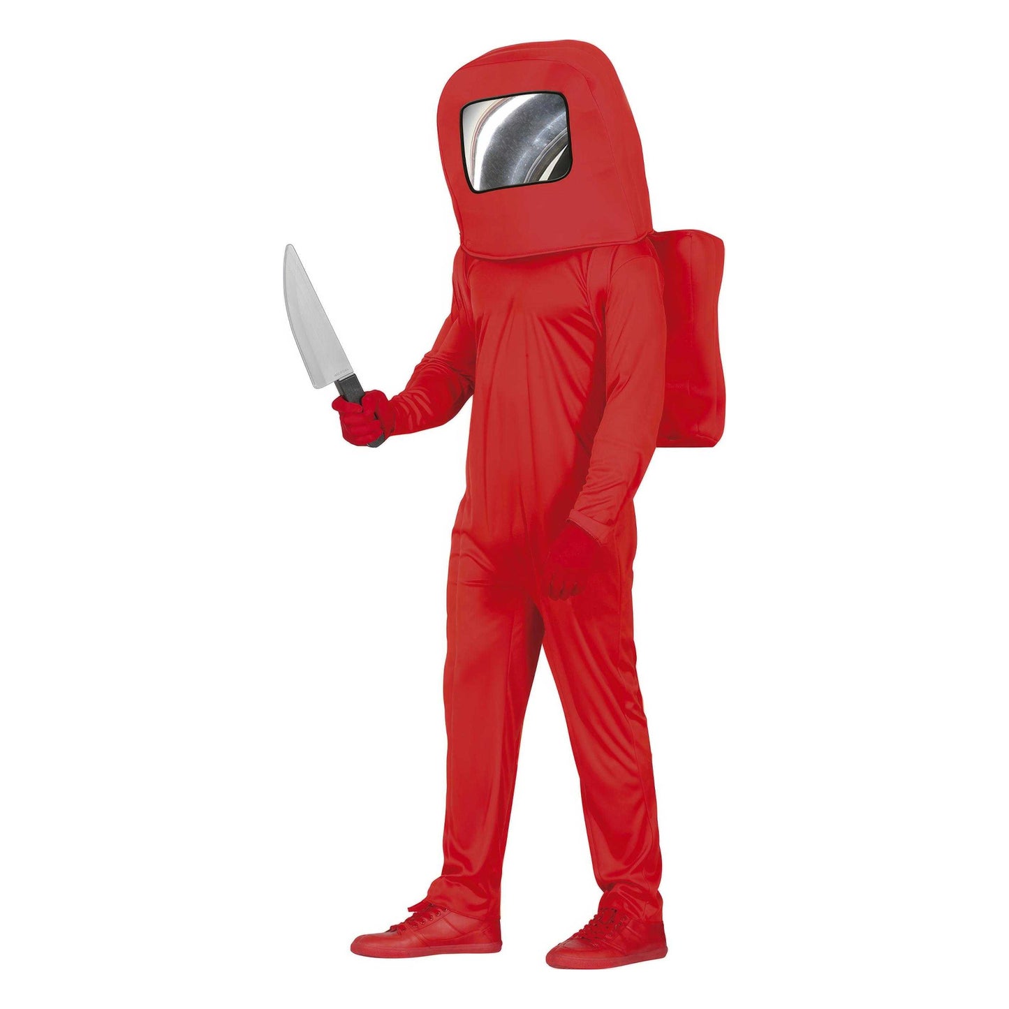 Red - Front - Fiestas Guirca Teen Astronaut Costume Set
