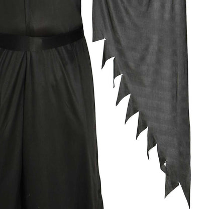 Black - Side - Fiestas Guirca Teen Knife Assassin Costume Set