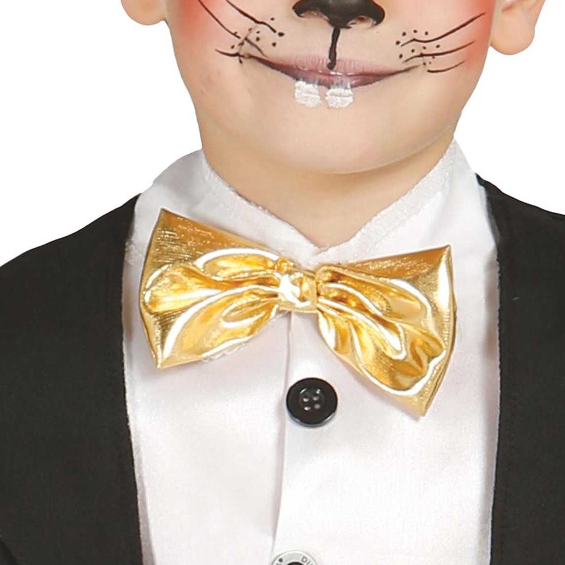 Black-Red - Side - Fiestas Guirca Boys Mouse Costume Set